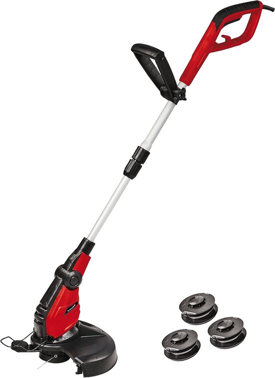 Elektrische Grastrimmer 450W 30cm maaibreedte dubbele lijnspoel - GC-ET 4530 Set met verstelbare motorkop van Einhell
