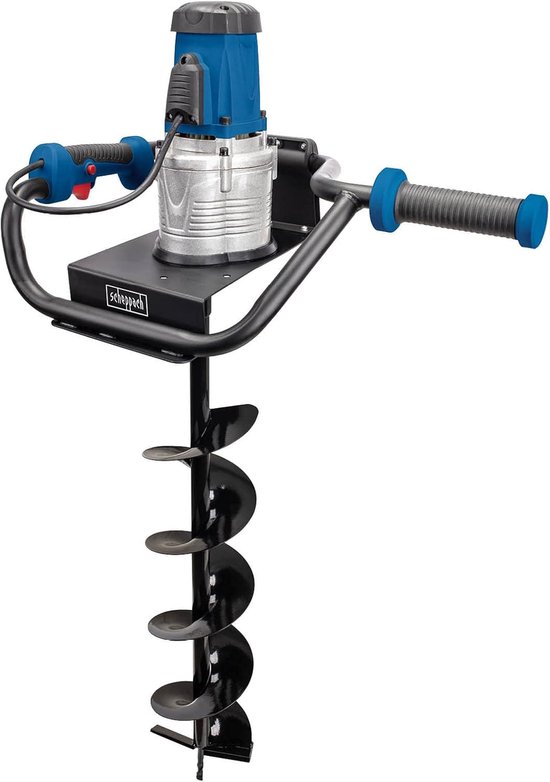 Elektrische Grondboor - Paalboor Tuinboor - Gaten Boren - Krachtige 1200W Motor - 150mm Boordiameter