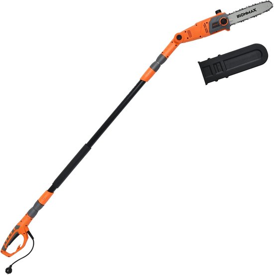 Elektrische Hoogsnoeier met Verlengsteel - 286 cm Uitschuifbaar - 750W Kettingzaag voor Snoeiwerk van Merkloos	