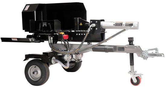 Elektrische houtklover 22 ton horizontaal van Merkloos	