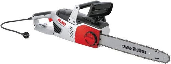 Elektrische Kettingzaag 2200W met 40 cm Bladlengte en Automatische Kettingsmering van Merkloos	