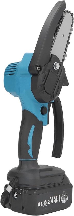 Elektrische Mini Kettingzaag - Handsnoeischaar Tuin - Snel Tuinonderhoud - Lichtgewicht Ergonomisch - 34x16x12 cm - Grijs