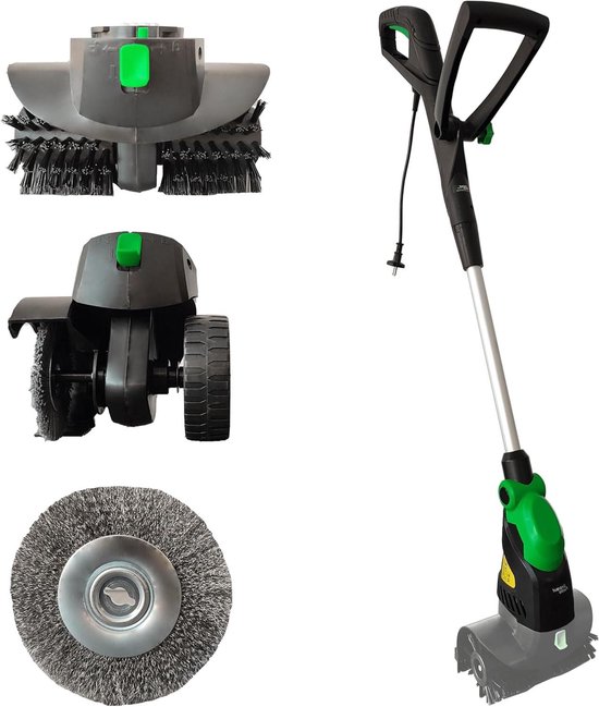 Elektrische Onkruidborstel - Voegenkrabber - Terras Reinigen - 600 Watt Vermogen - N.v.t. - N.v.t.