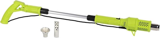 Elektrische Onkruidbrander - Hete Lucht Verwijderaar - Onkruid Bestrijden - Twee Temperatuurstanden - 2000W - Groen