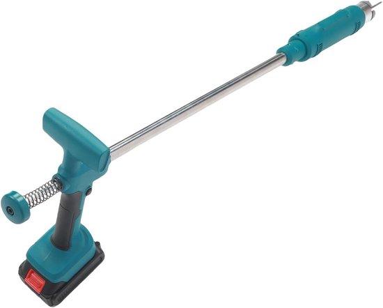 Elektrische Onkruidverwijderaar - Onkruidtrekker Tuingereedschap - Onkruid Vrij Maken - Verstelbare Handgreep - 40-48 Inch - Zwart