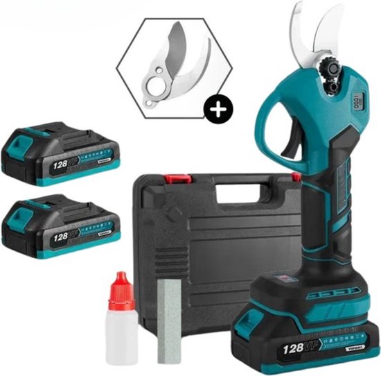 Elektrische Snoeischaar - Heggenschaar met 2 Accu's - Takkenschaar van VONROC