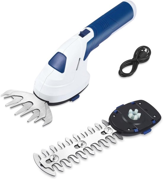 Elektrische Snoeischaar met Accu - Draadloze Heggenschaar en Grastrimmer - Compact en Lichtgewicht Tuingereedschap
