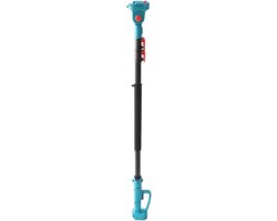 Elektrische Snoeischaar Paal - Verlengsteel Telescoop - Hoge Takken Snoeien - Verstelbare Hoek Kop - 1.2 tot 2.4 Meter - Blauw