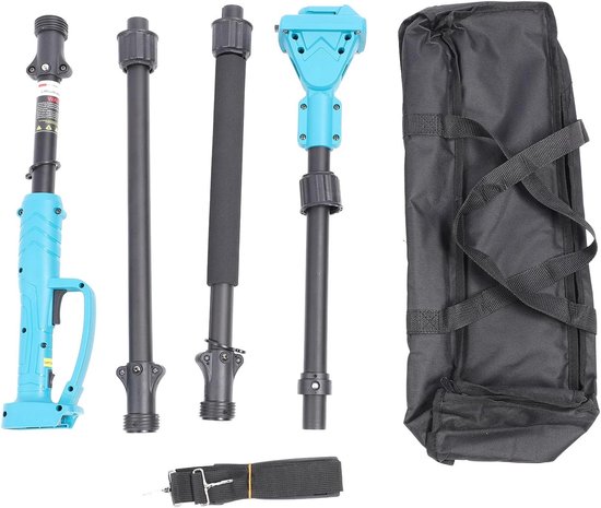 Elektrische Snoeischaar - Takkenschaar Telescoop - Hoge Takken Snoeien - Verstelbare Lengte Hoek - 2 Meter - Blauw