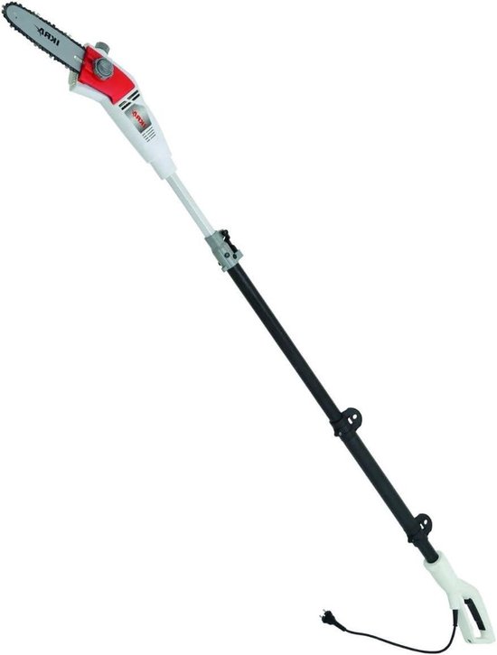 Elektrische Snoeischaar - Telescoopschaar Takkenzaag - Snoeien op Hoogte - Automatische Kettingsmering - Tot 4 Meter - Grijs