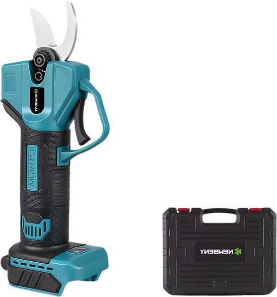 Elektrische snoeischaar – Voor tuin en fruitbomen – Draadloze 30 mm snoeischaar met 2 versnellingen – Model B, zonder batterij