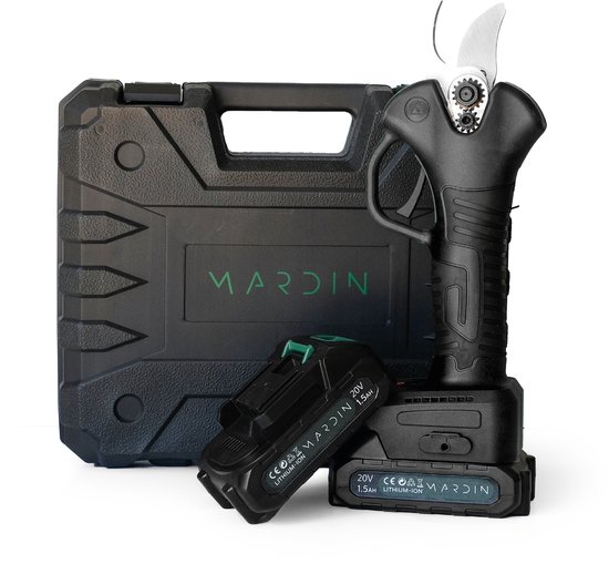 Elektrische snoeischaar - Zwart van Merkloos	