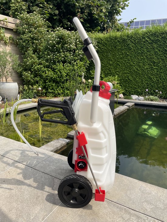 Elektrische spray drukspuit - Zuurbestendig - Schoonmaak - reiniging - softwash - autoreiniging - drukspuit elektrisch - elektrische sprayer - drukspuit met troley - drukspuit accu - drukspuit batterij - drukspuit zuurbestendig - Osmose - drukspuit