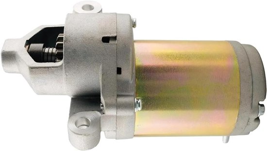 Elektrische Starter Motor - Startmotor Onderdeel - Grasmaaier Starten - Hoge Start Prestaties - 1.2 Kilogram - Zilverkleurig