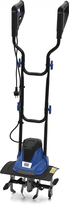 Elektrische Tuinfrees 1050 Watt inclusief 16 Messen van Powerplus