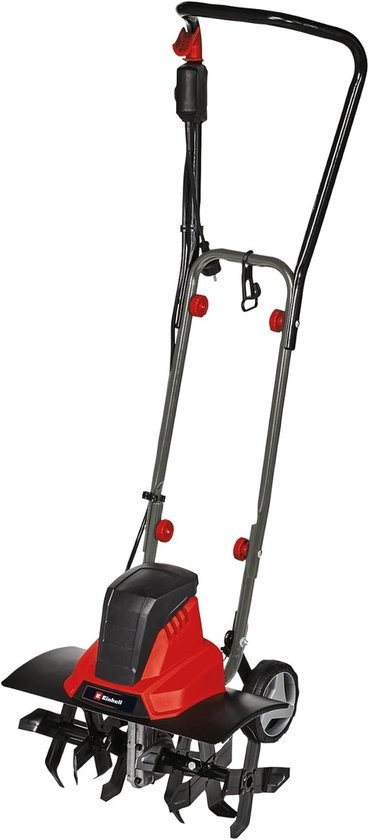 Elektrische Tuinfrees - Bodem Bewerker - Tuin Grond Losmaken - Overbelastingskoppeling - 1500 Watt 45 cm - Rood