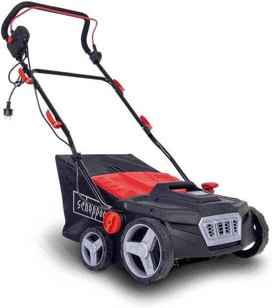 Elektrische Veegmachine - Tuinveger Terrasreiniger - Kunstgras Onderhoud - Instelbare Werkdiepte - 36 Cm Werkbreedte van Merkloos	