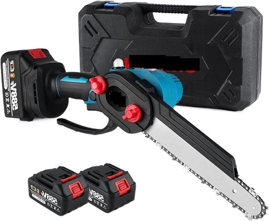 Elektrische Zaag - Snoei Zaag - Buiten Hout Zagen - Borstelloos Vermogen - 8 Inch - Zwart