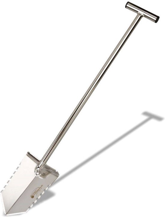 EmiteR super degelijke T-schep RVS voor metaaldetectie van EmiteR