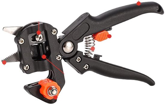 Entmes, multifunctionele 2-in-1 entmachine, entgereedschap voor zaailingen en fruitbomen, snoei- entmachine, entapparaat, schaar, tuingereedschap van Merkloos	