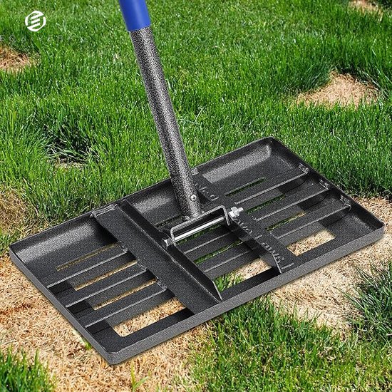 Equivera Gazonrakel - Nivellering Hark - Nivelleringshark - Gazonhark - Gazon Leveller - Lawn Leveling van Merkloos	