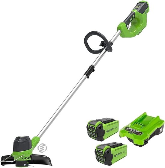 Equivera Kantmaaier - Kantmaaier Elektrisch - Kantmaaier Met Accu Voor In De Tuin - Kantmaaier Met Accu - Grastrimmer - Onkruidborstel Elektrisch