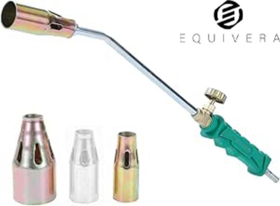 Equivera Onkruidbrander - Weed Burner - Onkruidbranders - Onkruid Brander - Voor Snelle Verwijdering Van Onkruid van Merkloos	
