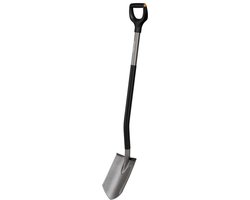 Ergonomic tuinspade spits - Grijs van Kinzo Garden
