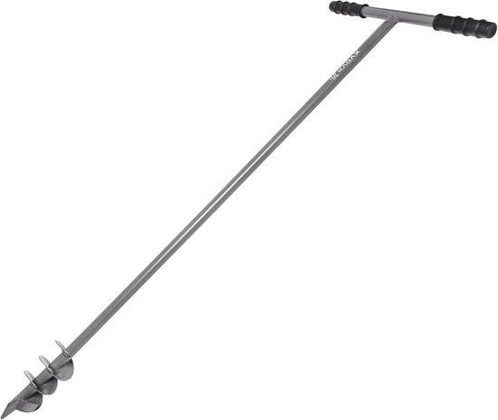 Ergonomische Grondboor voor Planten en Tuinieren - Handboor voor dieptes tot 80 mm van Merkloos	