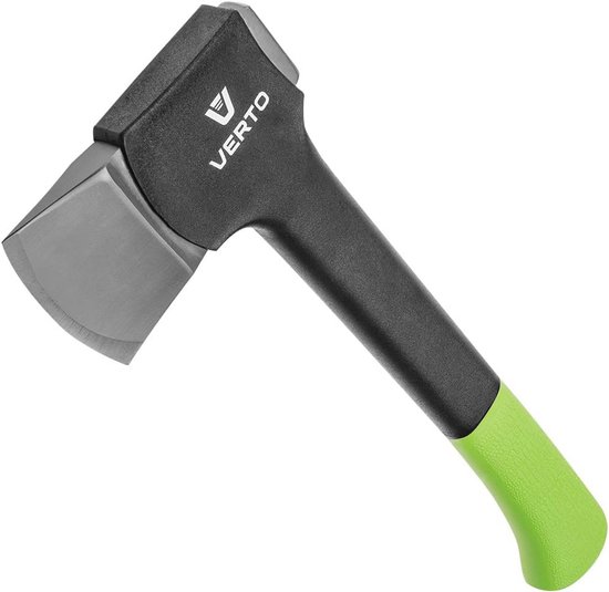 Ergonomische handbijl 410 g - Glasvezel steel - Inclusief PTFE-coating - Kloofbijl voor houtbewerking