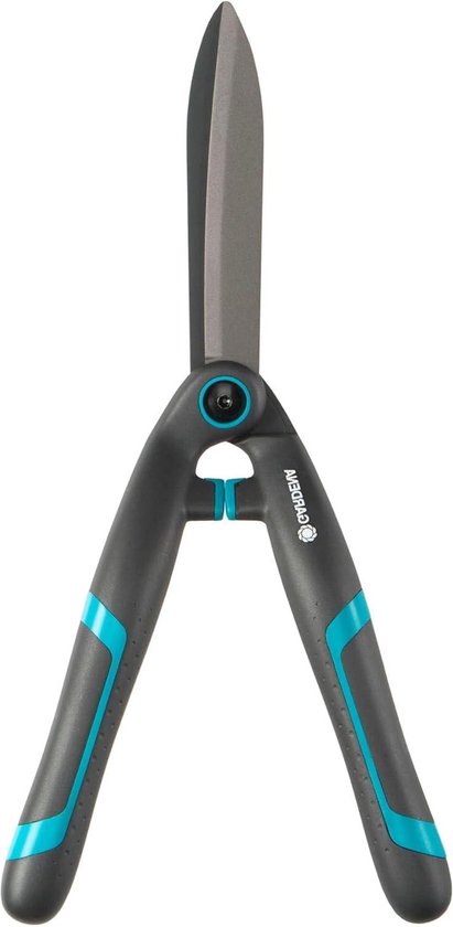 Ergonomische PrecisionCut heggenschaar - nauwkeurig snoeiwerk - 18 cm - speciale Z-vorm - schokabsorberend - tuinschaar met 12302-20 Heggenschaar van GARDENA