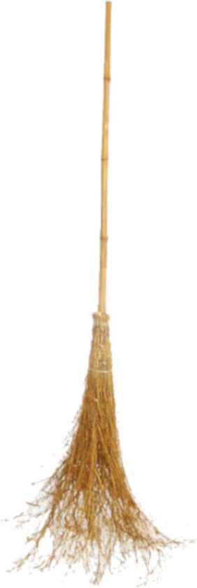 Esschert Design Bezem 180 X 35 X 8 Cm Bamboe Naturel van Esschert Design