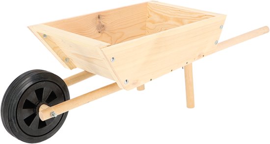 Esschert Design - Houten Kinder Kruiwagen - Oerdegelijk en robuust van Esschert Design