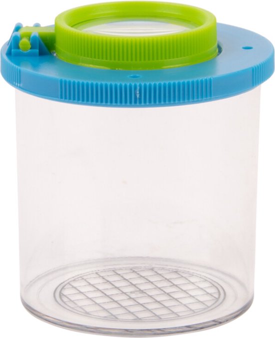 Esschert Design Studeerbox Junior 7,1 Cm Polyester Blauw/groen van Merkloos	