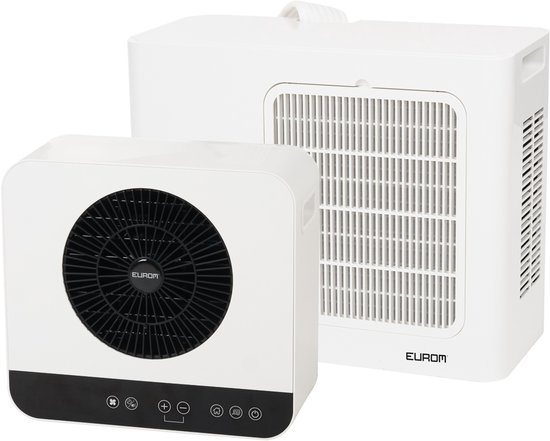 Eurom AC5201 Wifi 5200 BTU mobiele split unit airco - 40 m3 - geschikt voor op de camping en thuis van Eurom