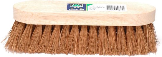 Eurotools Werkborstel 16 cm hout tampico fiber van EuroTool