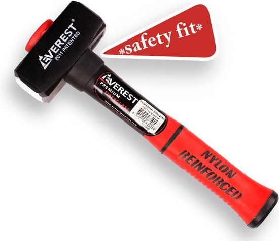 Everest Vuisthamer - Moker met fiberglas-steel - 1000 gram van Everest