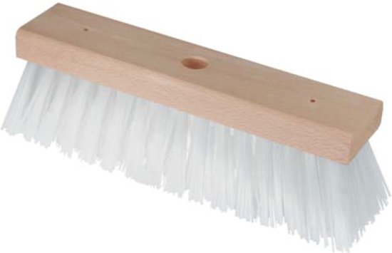 Excellent Bezem Premium Water Perlon - 35 cm - Bezem borstel voor buiten - Losse bezemborstel exclusief steel - Witte kunststof vezels van Excellent
