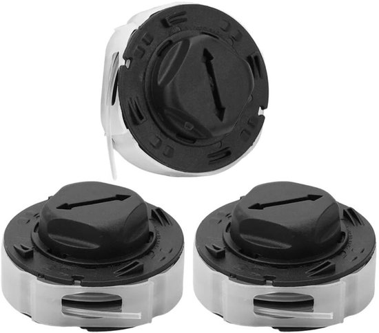 EXCITAT Spoeltjes - Trimmerspoelen - Accessoires voor grasmaaiers - Geschikt voor C3-2 vervangende spoelen voor Stihl FSA 57 - vervangt 4009 710 4305 4009 710 4306 - 3 pack