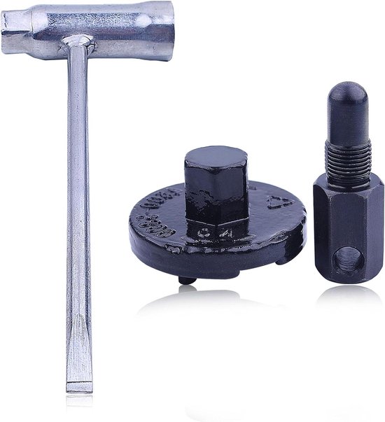 Expander en 14mm dopsleutel voor het verwijderen van de koppeling en het stuurwiel van kettingzagen van Husqvarna, Stihl en Echo voor eenvoudig onderhoud van Oregon