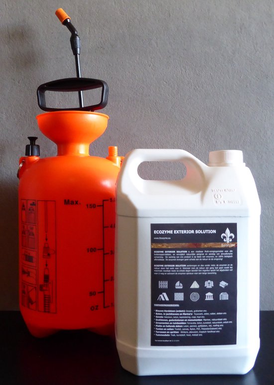 Exterior Solution 5 Liter met Drukspuit 5 Liter van Merkloos	