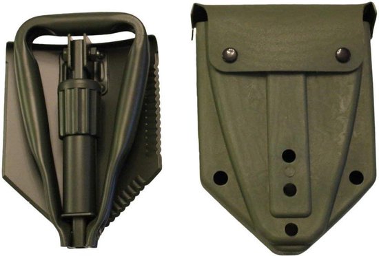 EXTRA STABIL klapschop - Veldspade met schop van staal van Fiskars