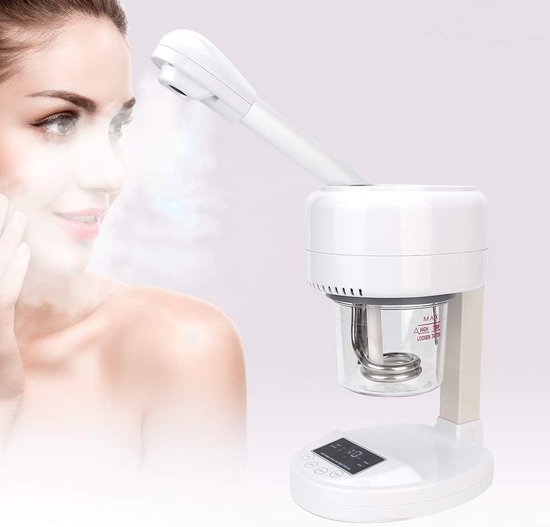 Facial Steamer - Hot Mist - Deep Moisturizing - Hydration Sprayer - Skin Humidifier - Touch Screen Type (EU) van Merkloos	