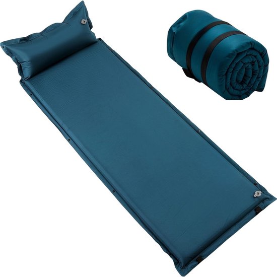 Famanu – Camping Zelfopblazende Slaapmat - 3/5/7.6cm dik Buiten Zelfopblaasbaar Slaapmatje met Kleine Verpakking - Lichtgewicht Slaapmat vo van Famanu