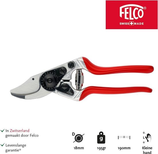 Felco 14 Snoeischaar | Ergonomisch | Voor kleine handen van Felco