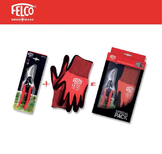 Felco 2 + GRATIS Felco Handschoenen in cadeauverpakking van Felco