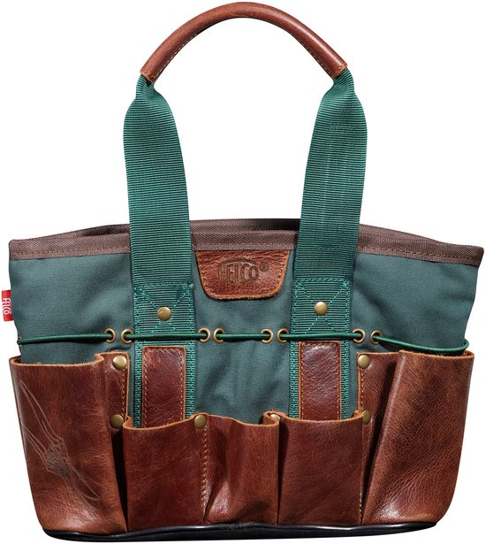 FELCO 482 Mini Tuiniertas - Waterdicht canvas & eersteklas leer van Merkloos	