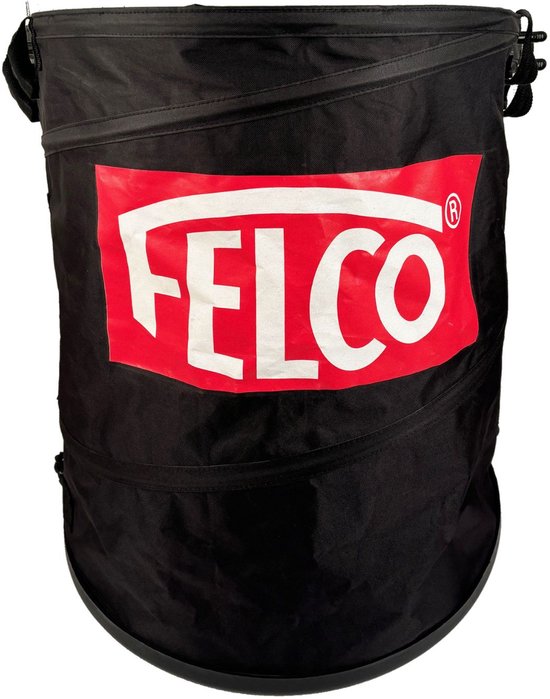 FELCO 483 Bladzak van slijtvaste Oxford stof - verstevigde bodem, draaggreep, zak voor snoeischaar, opvouwbaar en duurzaam voor groenafval van Merkloos	