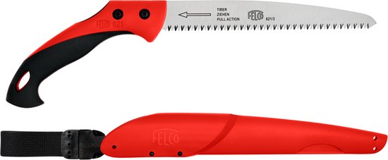 Felco 621 Snoeizaag - Takkenzaag + Holster 24 cm Recht - Topkwaliteit - Kerstcadeau van Felco