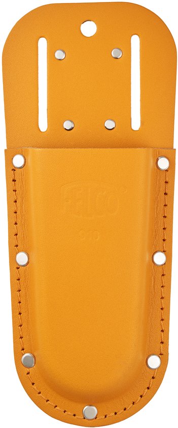 Felco 910 Color Edition Holster - Leren Snoeischaarhouder - Voor aan Riem | Oranje